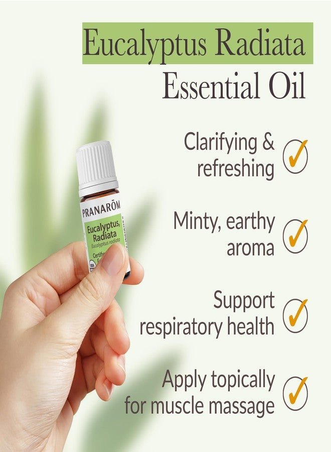 Pranarom - Eucalyptus Radiata Essential Oil 15ml - Moisturizing Skin - Supports Respiratory Health - Essential Oil for Diffuser - 100% Pure and Organic - Image 3